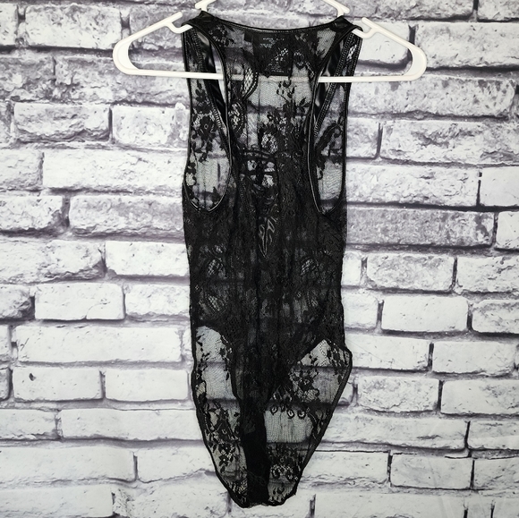 Killstar 'Desert Rose' Black Lace Bodysuit - XS - Picture 2 of 5